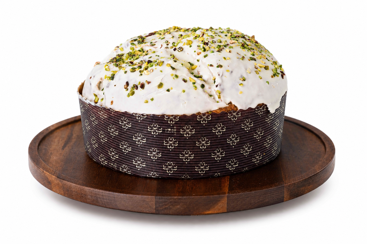 Casa PaSimoni Panettone Pistacchio, handgefertigt, limitierte Stückzahl